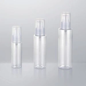 ПЕТ празне прозирне пластичне бочице за распршивање магле